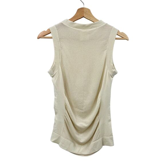 Athleta cream wool blend sleeveless top - Picture 5 of 5